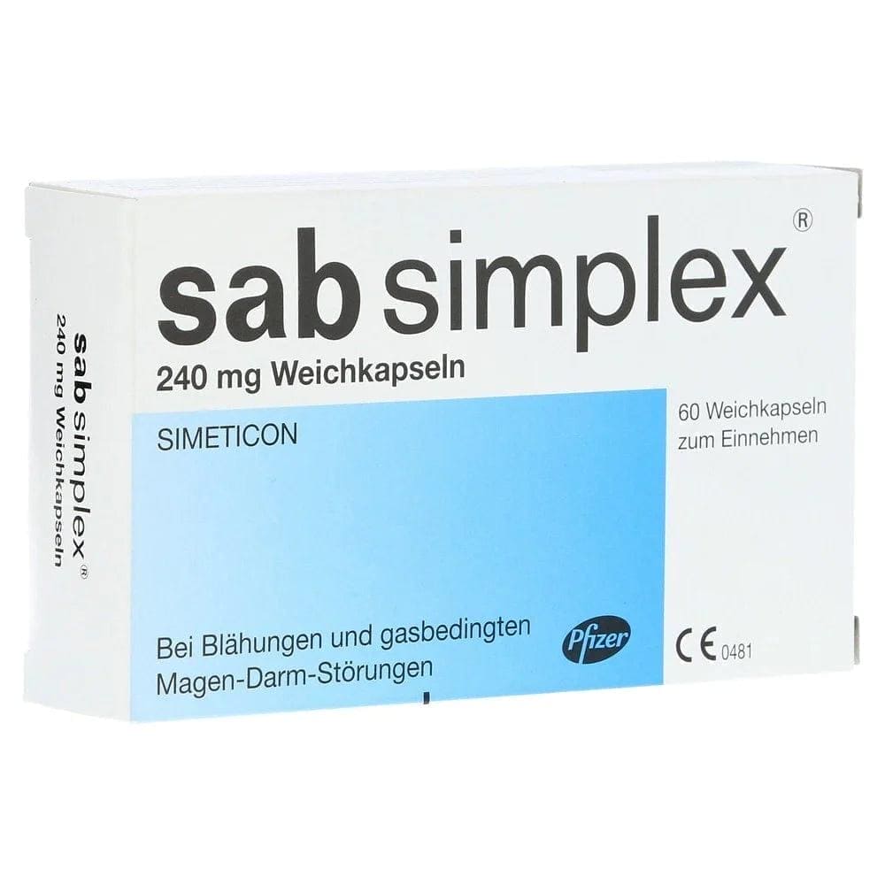 SAB simplex 240 mg soft capsules 20 pc functional dyspepsia UK