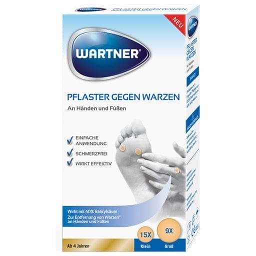 salicylic acid, Wartner plasters against warts - UKDorf 