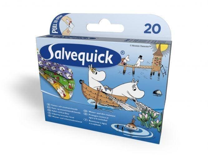 SALVEQUICK Moomins x 20 pcs. UK