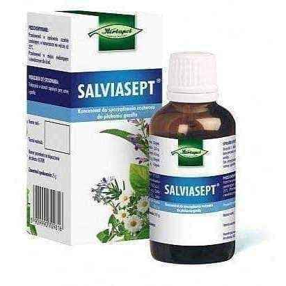 Salviasept 35g (38ml) antiseptic, larynx, pharynx, periodontitis