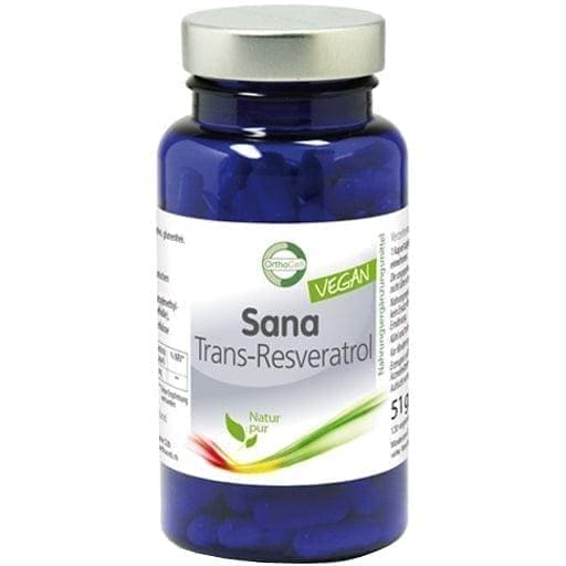 SANA TRANS-RESVERATROL vegan capsules - UKDorf 
