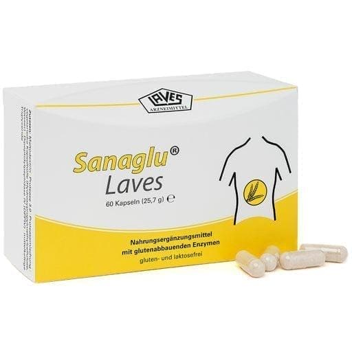 SANAGLU Laves, gluten digestion and absorption UK