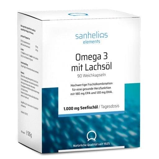 SANHELIOS Omega-3 with salmon oil capsules - UKDorf 