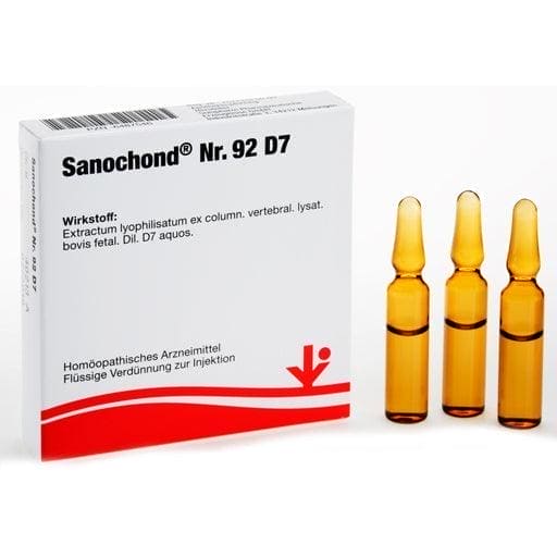 SANOCHOND No.92 D 7 ampoules - UKDorf 