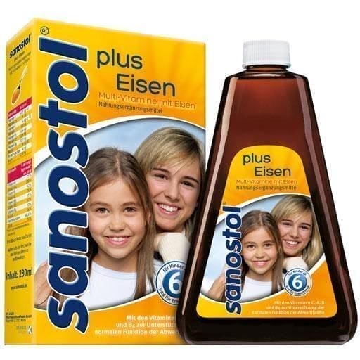 SANOSTOL plus iron juice 230 ml UK