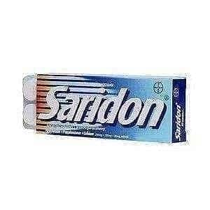 SARIDON tablets x 10, saridon tablet UK
