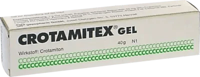 Scabies, early stage scabies rash, scabies treatment, CROTAMITEX Gel - UKDorf 