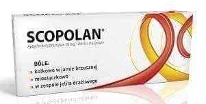 SCOPOLAN, colic, irritable bowel syndrome, bile duct, renal colic, menstrual pain UK