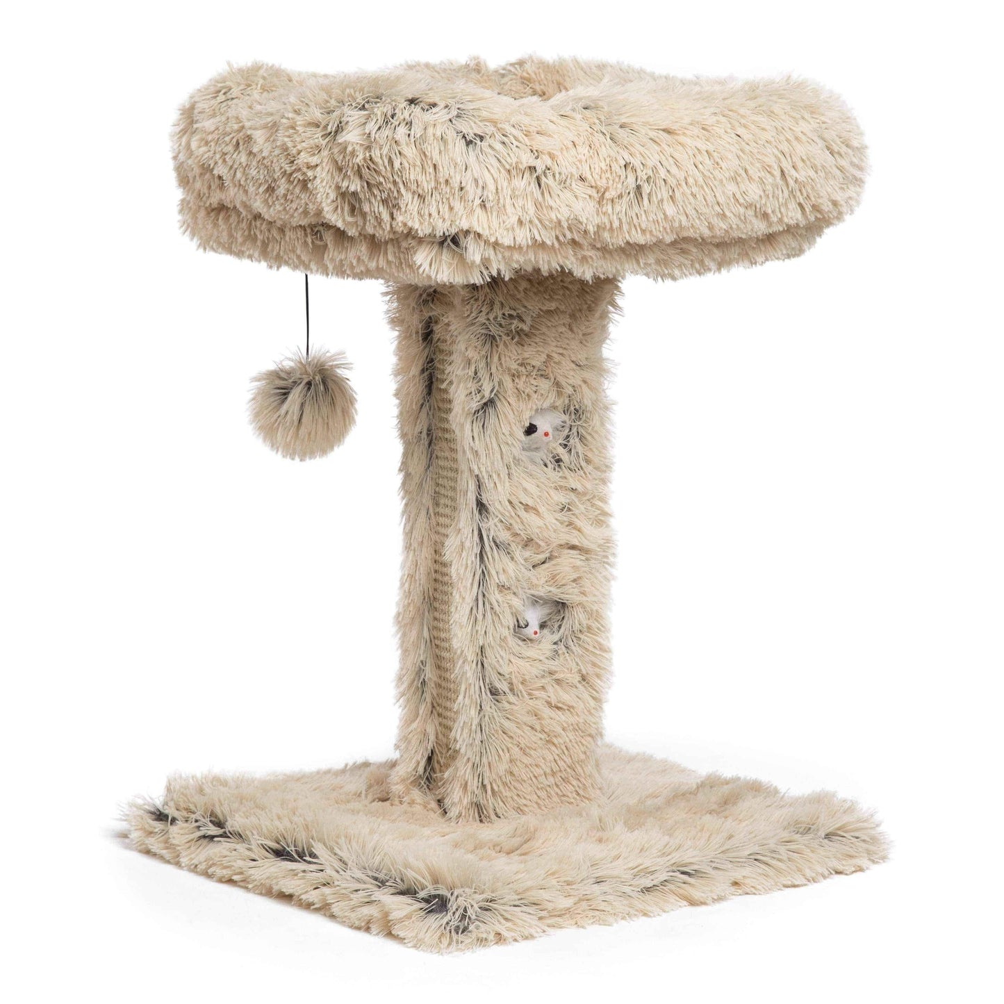Scratch the surface | Cat Post Lounger with Sratching Surface UK