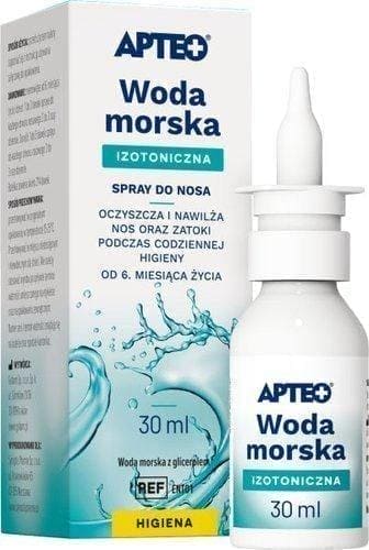 Sea water nasal spray APTEO CARE 30ml UK