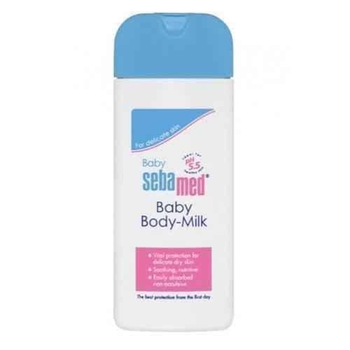 SEBAMED BABY MILK 200ml. BABY BODY-MILK UK