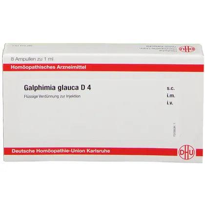 Sedative, anxiolytic, anticonvulsant, antiasthmatic, antiallergic, GALPHIMIA GLAUCA D 4 ampoules - UKDorf 