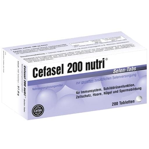 Selenium, CEFASEL 200 nutri selenium - UKDorf 
