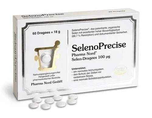 SELENOPRECISE 100 μg Pharma Nord, "selenium yeast"