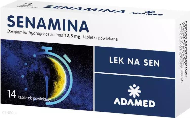 Senamina, doxylamine succinate, insomnia treatment, menopause insomnia treatment - UKDorf 