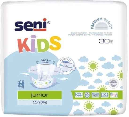 SENI diapers KIDS JUNIOR (11-20 kg) x 30 pieces, baby nappies