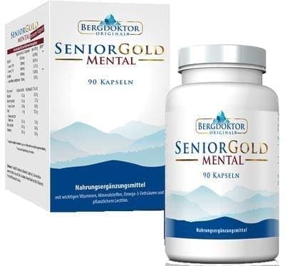 SENIORGOLD Mental performance, memory concentration UK