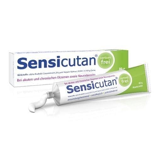 SENSICUTAN cream 80 g chronic eczema, dermatitis, itching skin UK