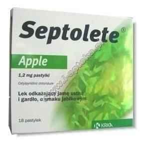 SEPTOLETE Apple x 18 lozenges UK