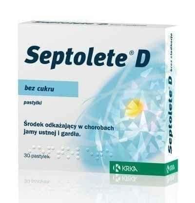 SEPTOLETE D x 30 lozenges UK