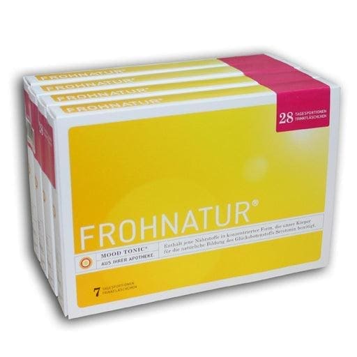 Serotonin metabolism, FROHNATUR Pro Serotonin drinking bottles with capsules - UKDorf 