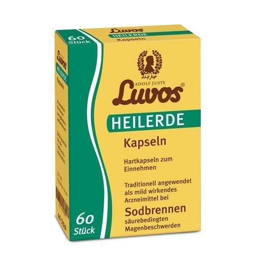 Severe pain between breastbone, esophagus, heartburn, LUVOS healing earth capsules - UKDorf 