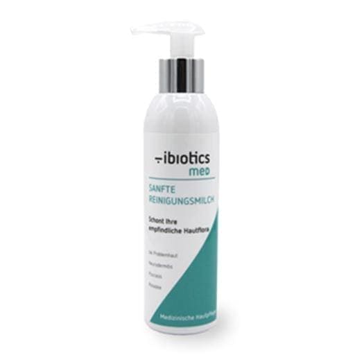 Shea butter, jojoba, aloe vera IBIOTICS med gentle cleansing milk UK