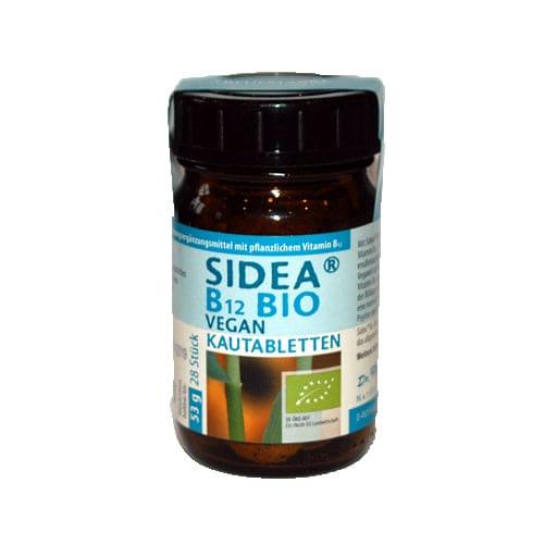 SIDEA Vitamin B12 organic vegan chewable tablets - UKDorf 