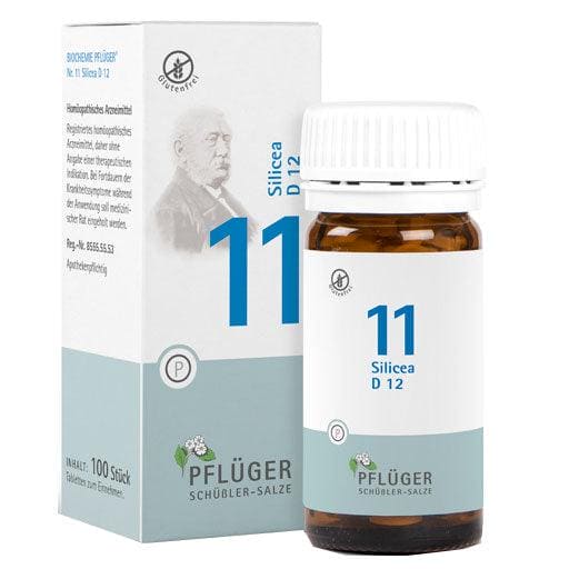 Silicic acid salt of the skin, hair, connective tissue, BIOCHEMIE Pfluger 11 - UKDorf 