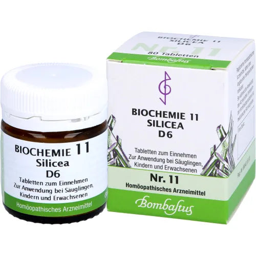 silicic acid Bombastus Biochemistry 11 Silicea D 6 tablets