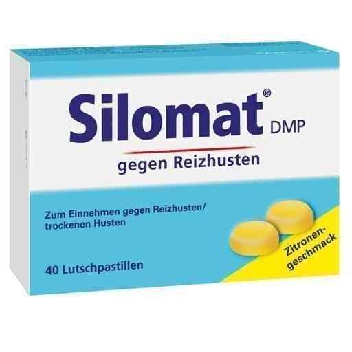 SILOMAT DMP lozenges 40 pc dextromethorphan hydrobromide