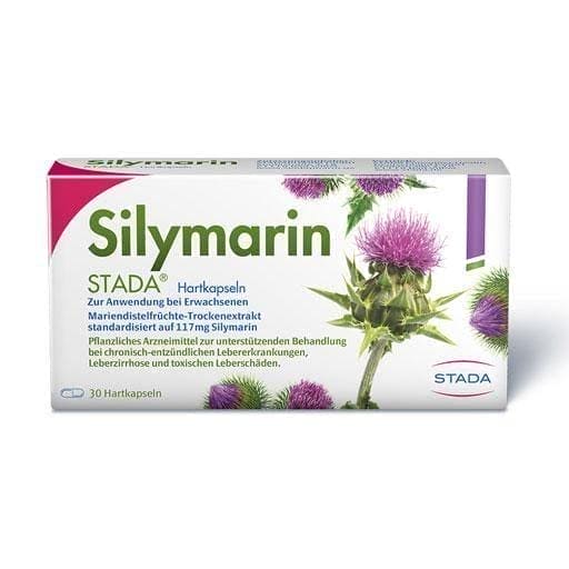 SILYMARIN STADA milk thistle hard capsules UK