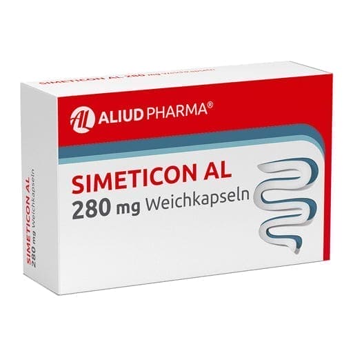 SIMETICONE AL 280 mg flatulence soft capsules - UKDorf 