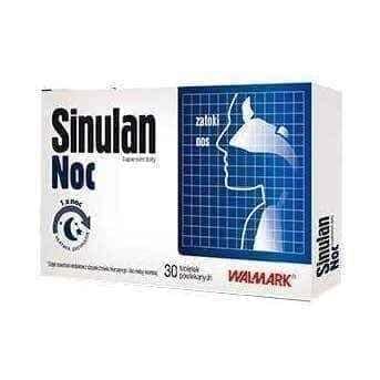 Sinulan night x 30 tablets, hop cone (humulus lupulus) UK