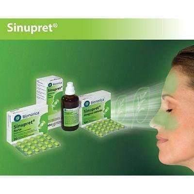 SINUPRET BIONORICA LIQUID/DROPS 100ml- Sinus congestation UK