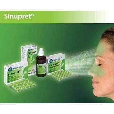 SINUPRET BIONORICA LIQUID/DROPS 100ml- Sinus congestation