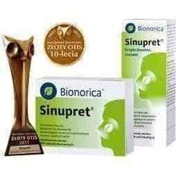 SINUPRET® Bionorica® N50 Sinus congestation with no side effects UK stock Adults