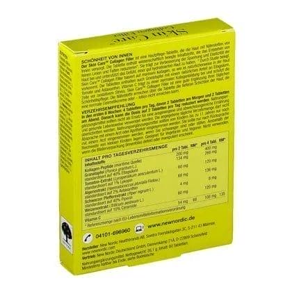 SKIN-CARE collagen filler, collagen peptides, pomegranate, wheat germ extract for skin - UKDorf 