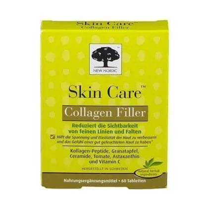 SKIN-CARE collagen filler, collagen peptides, pomegranate, wheat germ extract for skin - UKDorf 