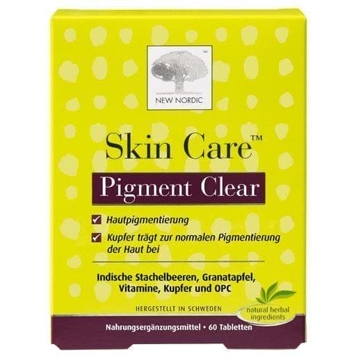 SKIN-CARE Pigment Clear tablets, Skin pigmentation - UKDorf 