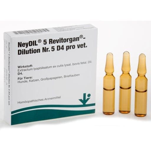 Skin disorders, NEYDIL No.5 Revitorgan Dil.D 4 per ampoules vet. - UKDorf 