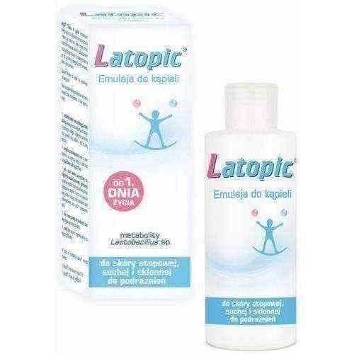 Skin itching, LATOPIC Emulsion for bath 400ml UK