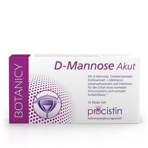 Slight burning after urination, D-MANNOSE+CRANBERRY ACUTE sticks - UKDorf 