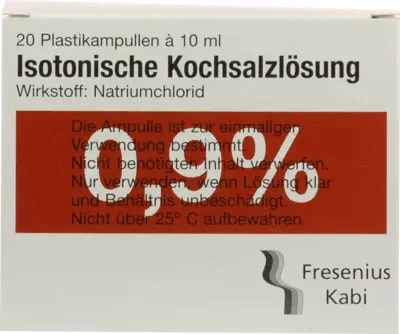 Sodium chloride, SALINE SOLUTION 0.9% Pl.Fresenius injection solution - UKDorf 