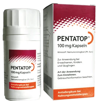 Sodium cromoglicate, food allergies, food allergy, PENTATOP capsules - UKDorf 