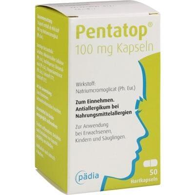 Sodium cromoglicate, food allergies, food allergy, PENTATOP capsules - UKDorf 