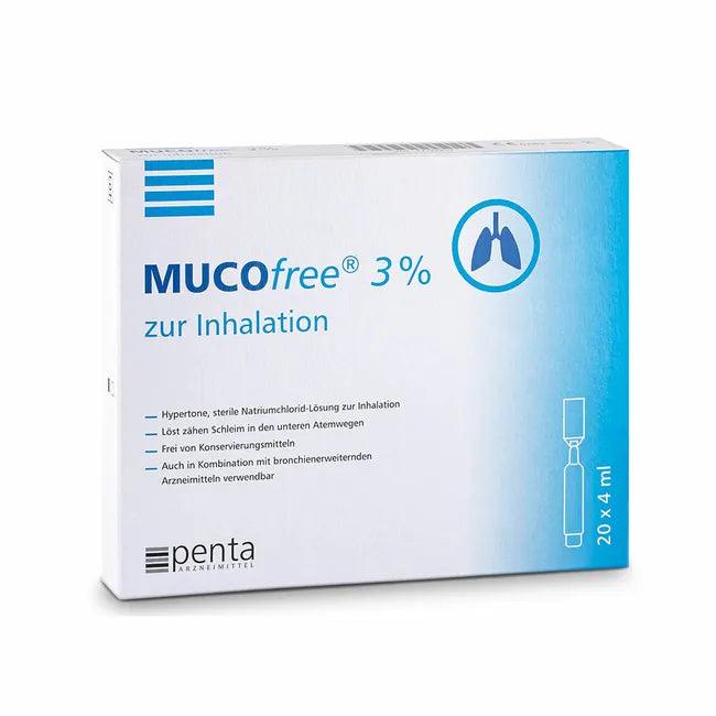 sodium chloride, MUCOFREE 3% for inhalation - UKDorf 
