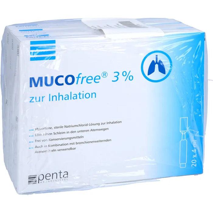 sodium chloride, MUCOFREE 3% for inhalation - UKDorf 