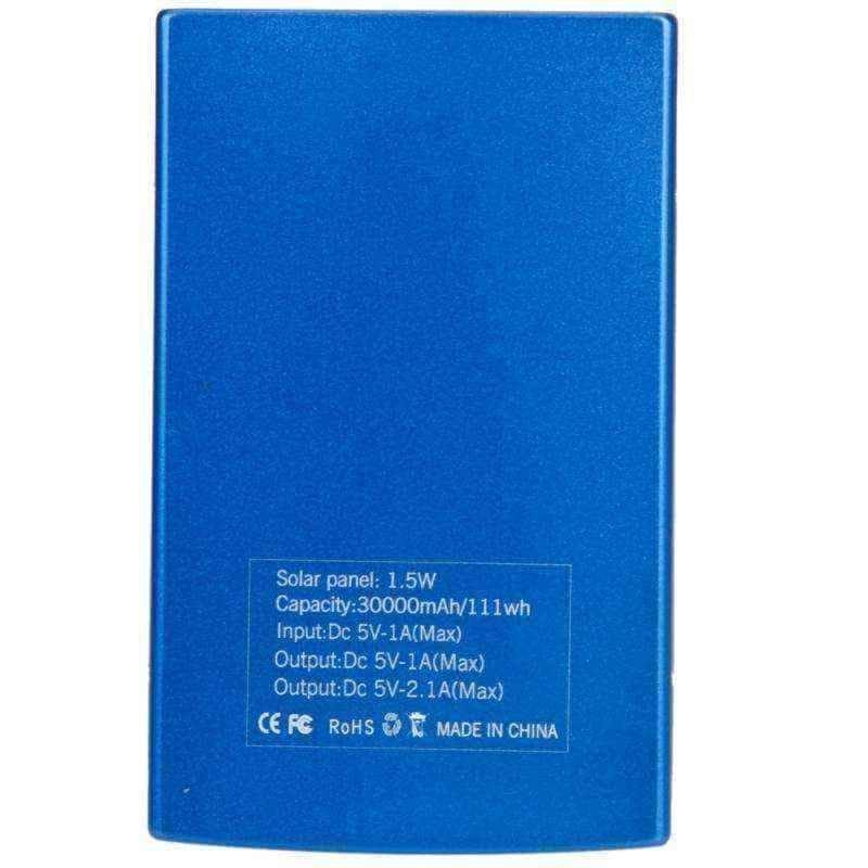 Solar powered phone charger 10000mAh Dual-USB Interface UK