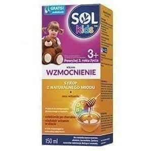 SOLKIDS Strengthening syrup 150ml from 3 years the nutrients and complex vitamins UK